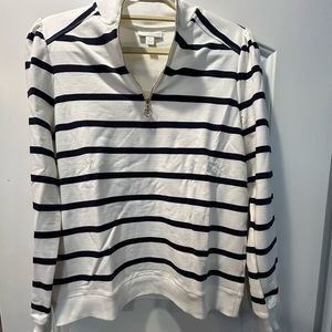 Ladies Charter Club quarter Zip pullover